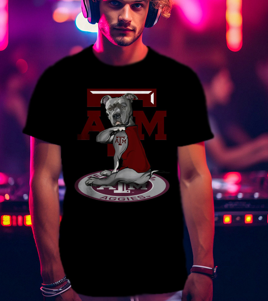 Aggies 31 Texas A&M Bulldog Mascot T-Shirt