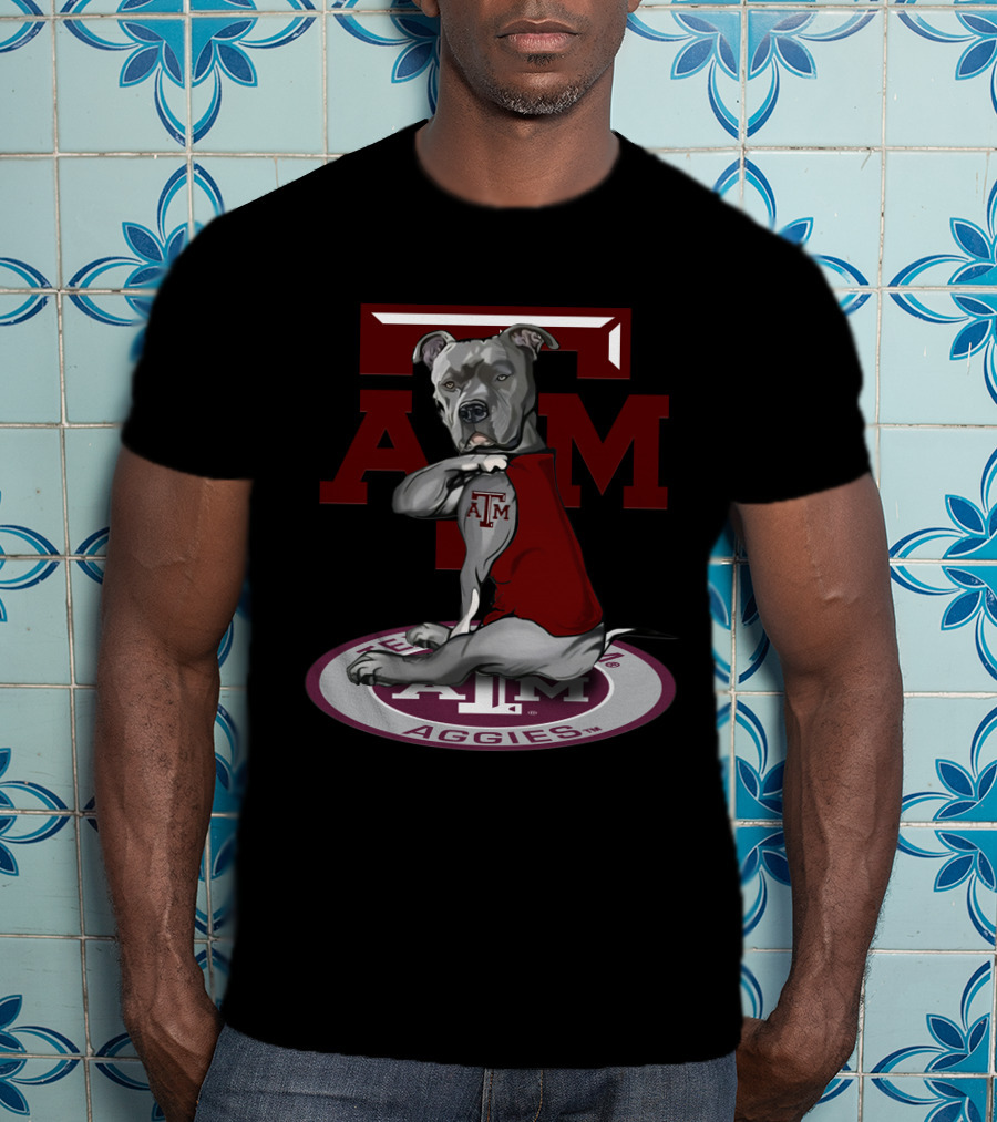 Aggies 31 Texas A&M Bulldog Mascot T-Shirt