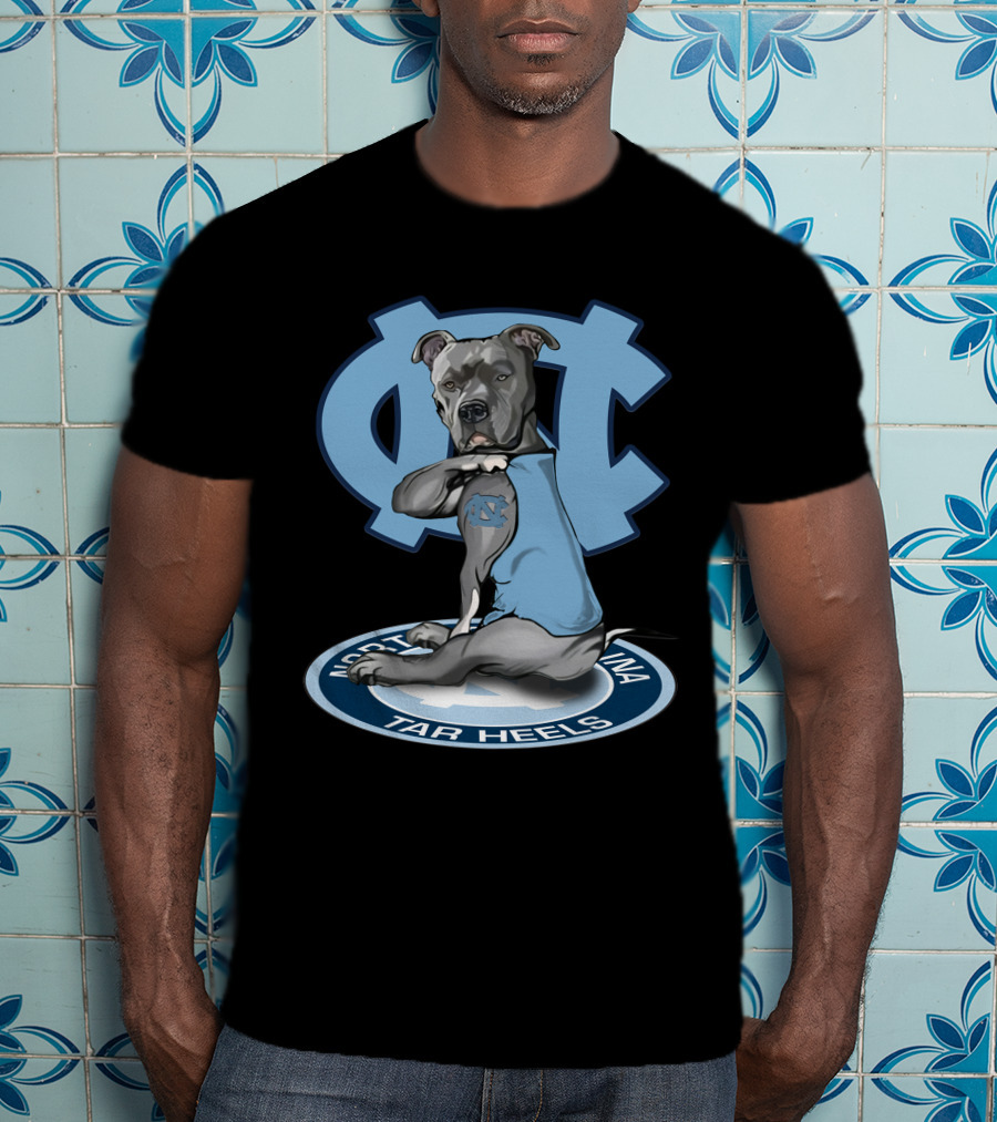 North Carolina Tar Heels 20 Dog T-Shirt