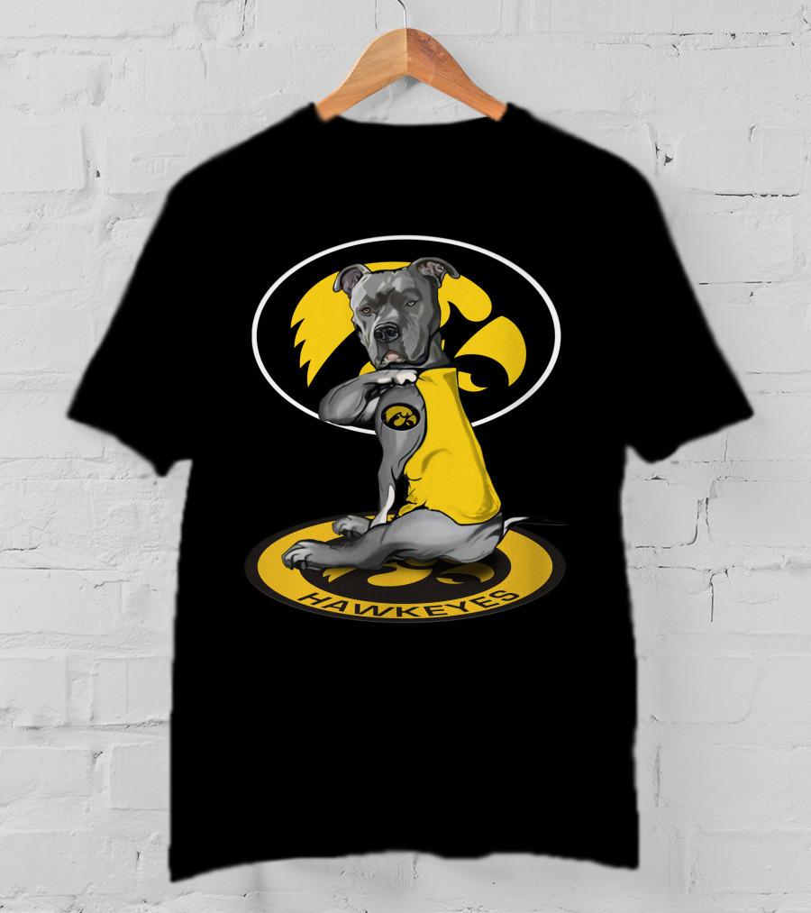 Iowa Hawkeyes Football Bulldog Supporter 2024 T-Shirt