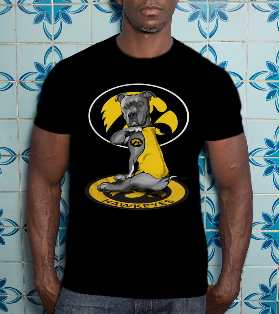 Iowa Hawkeyes Football Bulldog Supporter 2024 T-Shirt