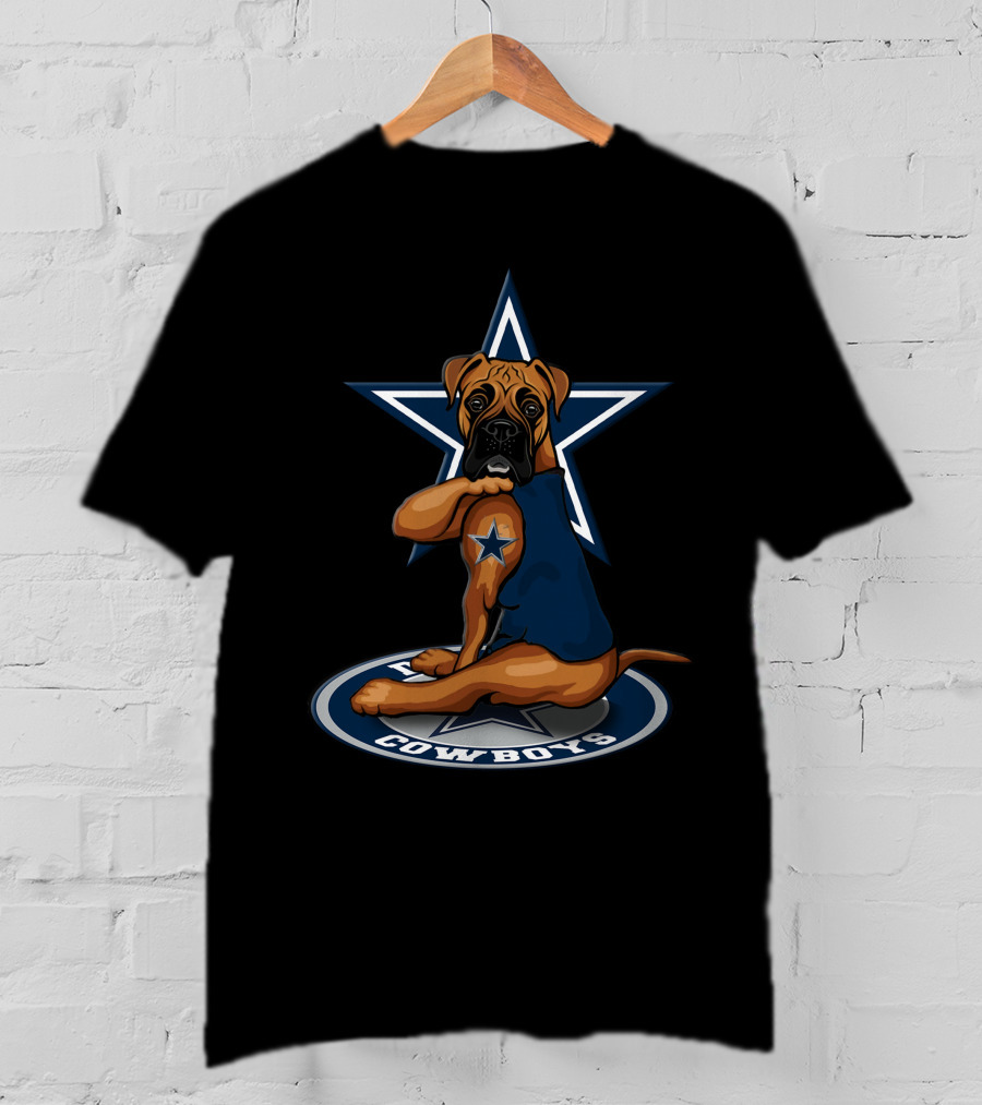 Dallas Cowboys Star Dog Mascot T-Shirt
