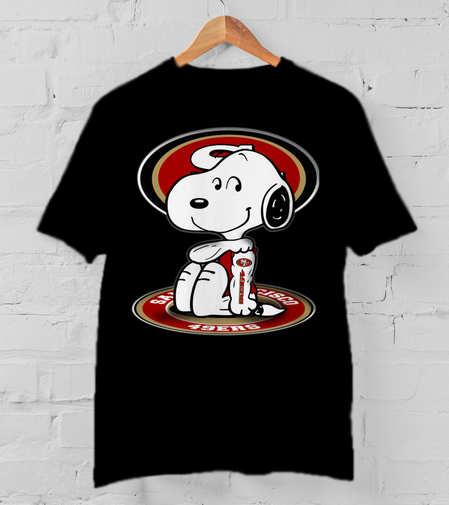 Snoopy San Francisco 49ers Football Fans T-Shirt