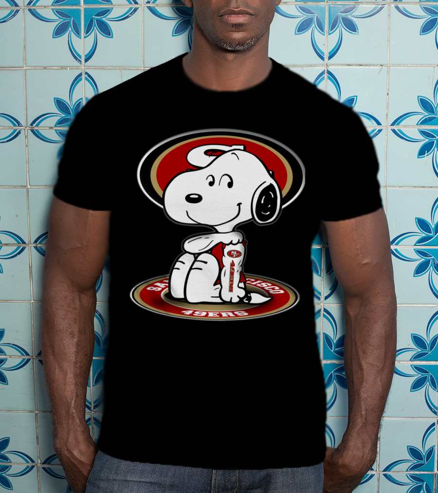Snoopy San Francisco 49ers Football Fans T-Shirt