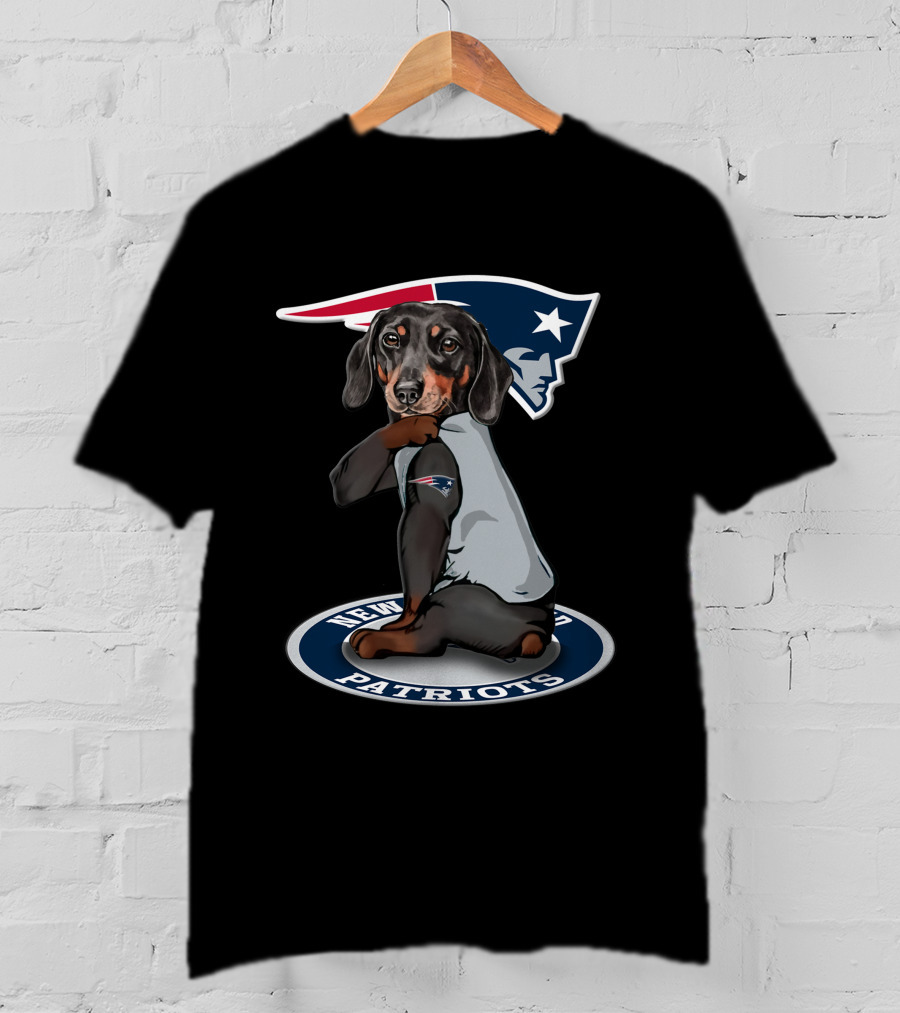 New England Patriots Dog T-Shirt