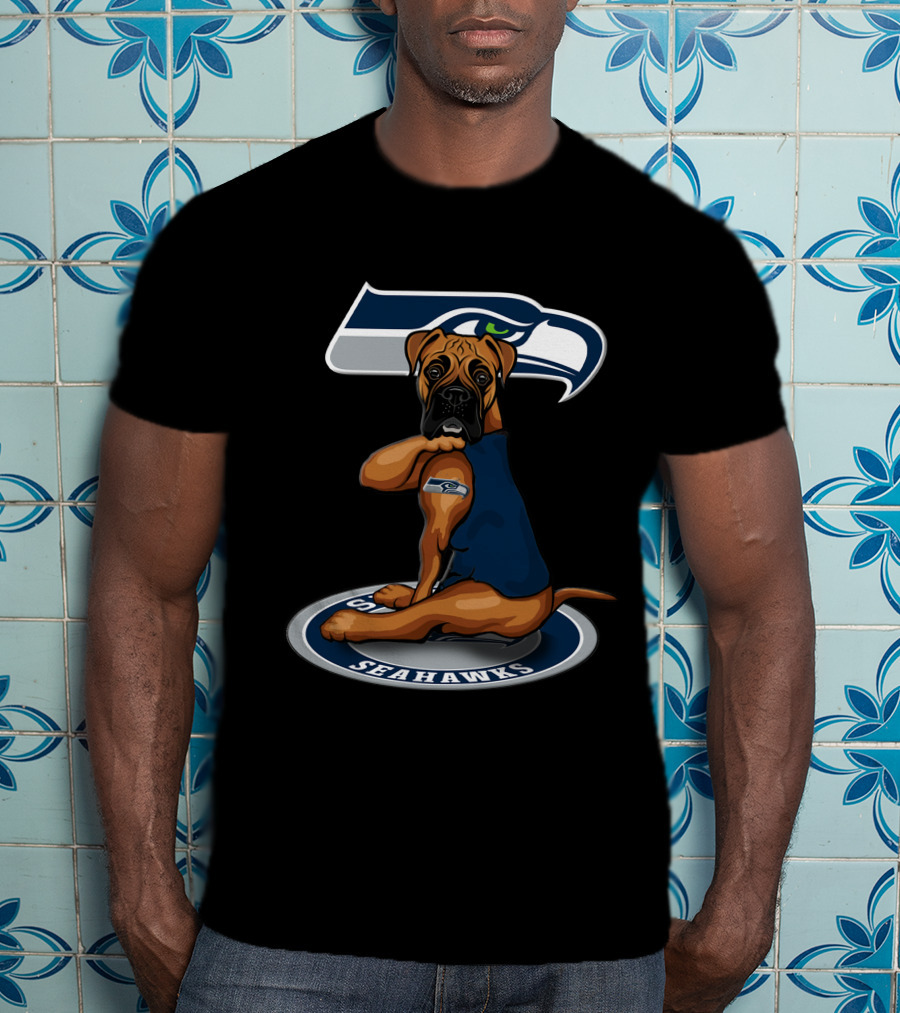 Seattle Seahawks 29 Dog Mascot T-Shirt
