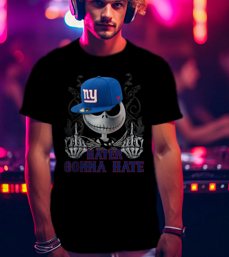 Hater Gonna Hate Ds001-21 New York Giants T-Shirt