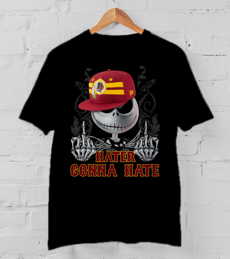 Hater Gonna Hate Ds001-32-Washington Redskins T-Shirt