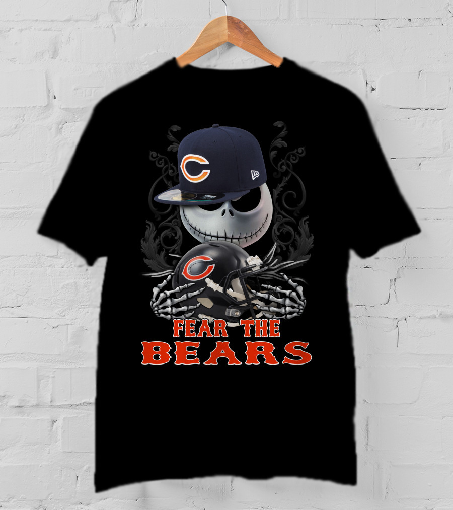 Fear The Bears Ds001-06 Chicago Bears T-Shirt