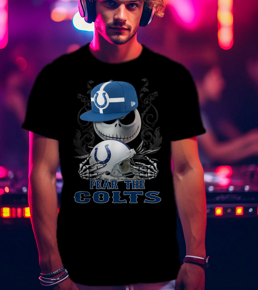 Fear The Colts Indianapolis Colts Ds001-14 T-Shirt