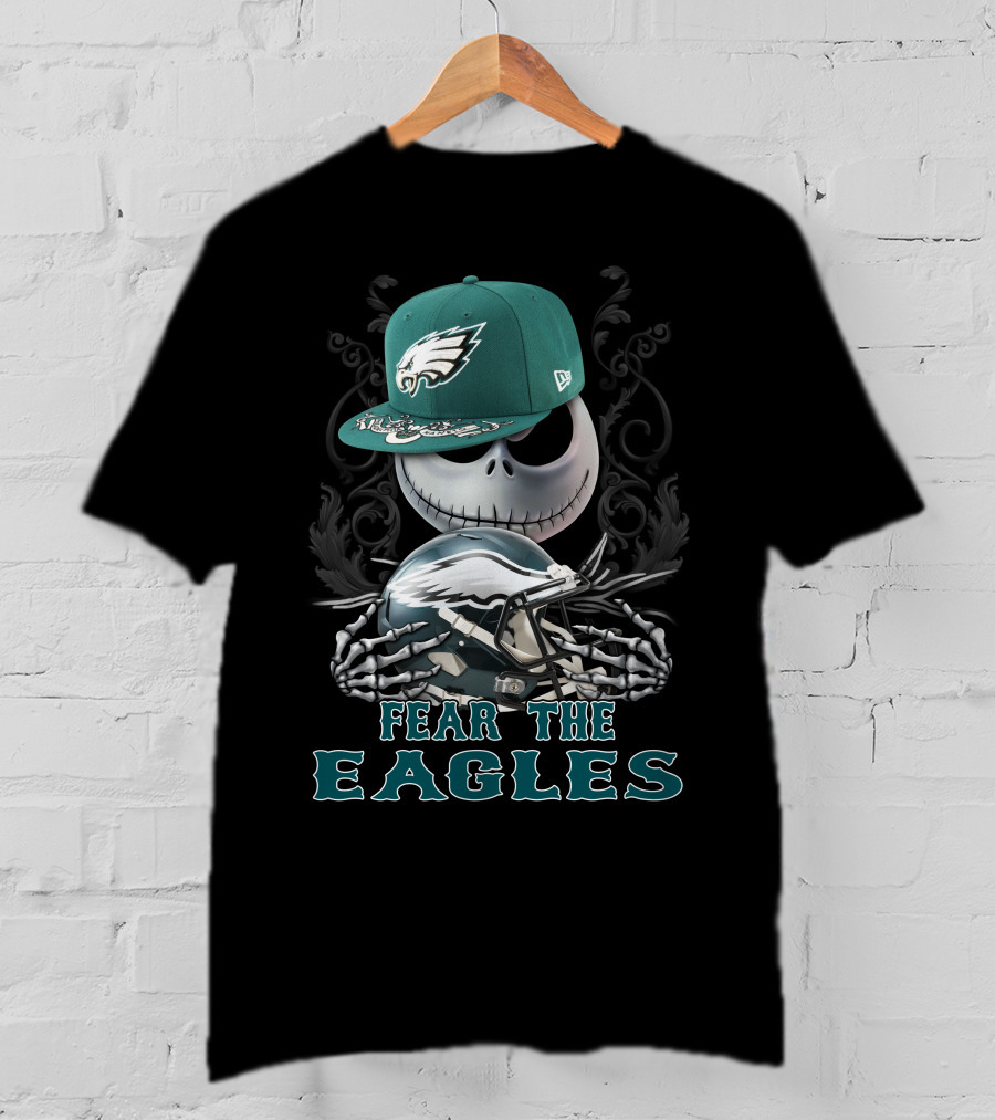 Fear The Eagles Ds001-24 Philadelphia Eagles T-Shirt