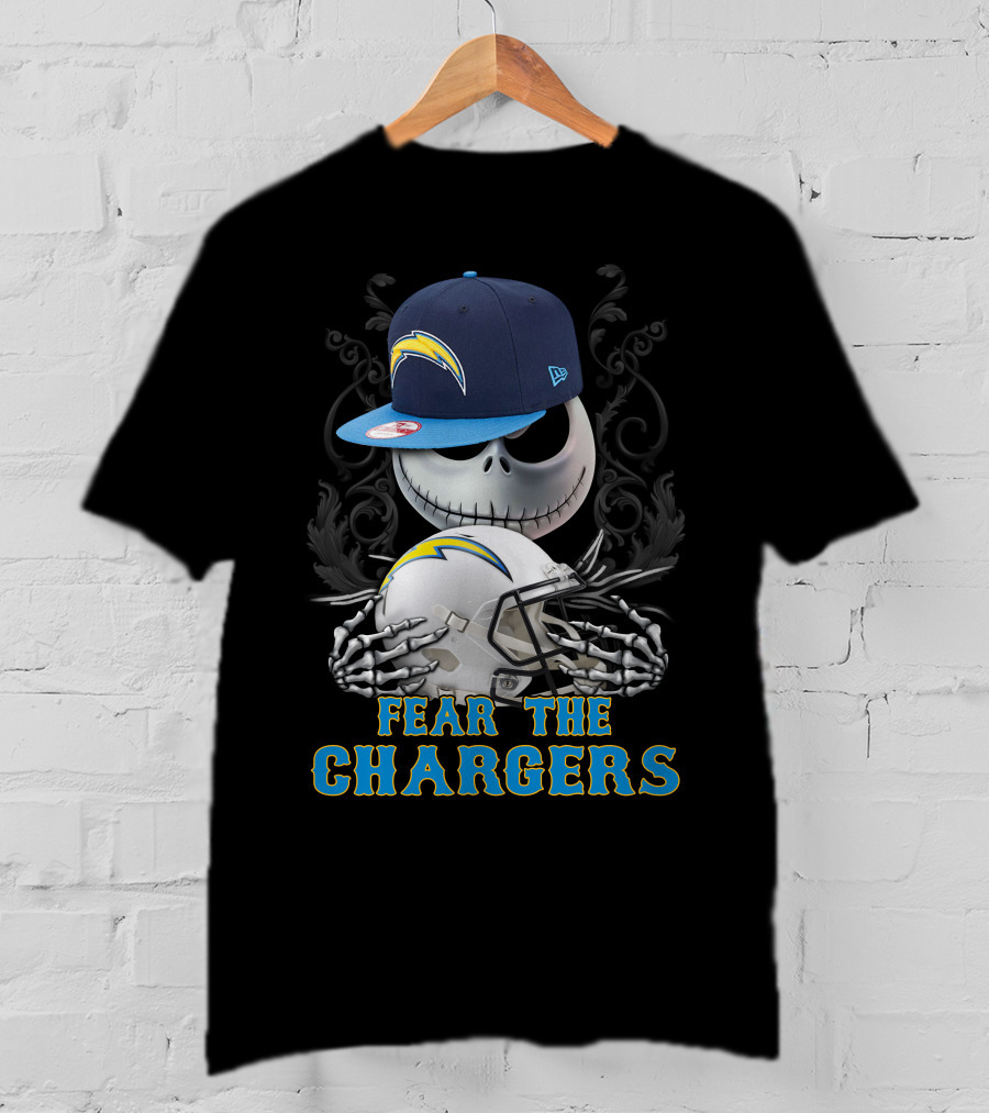 Fear The Chargers Los Angeles Ds001-27 T-Shirt
