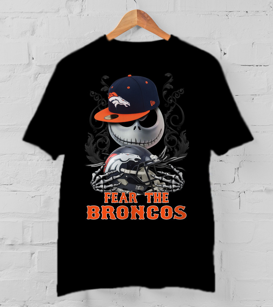 Fear The Broncos Ds001-10 Denver Broncos T-Shirt