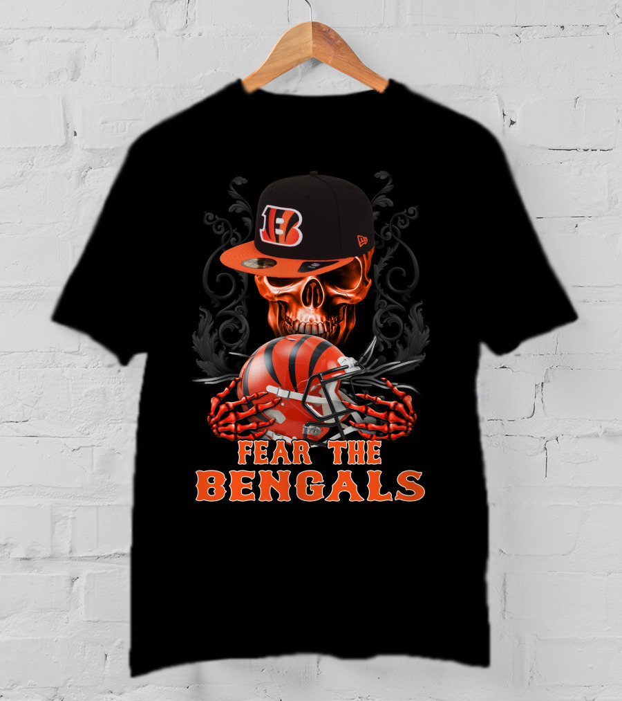 Fear The Bengals Cincinnati Ds002-07 T-Shirt