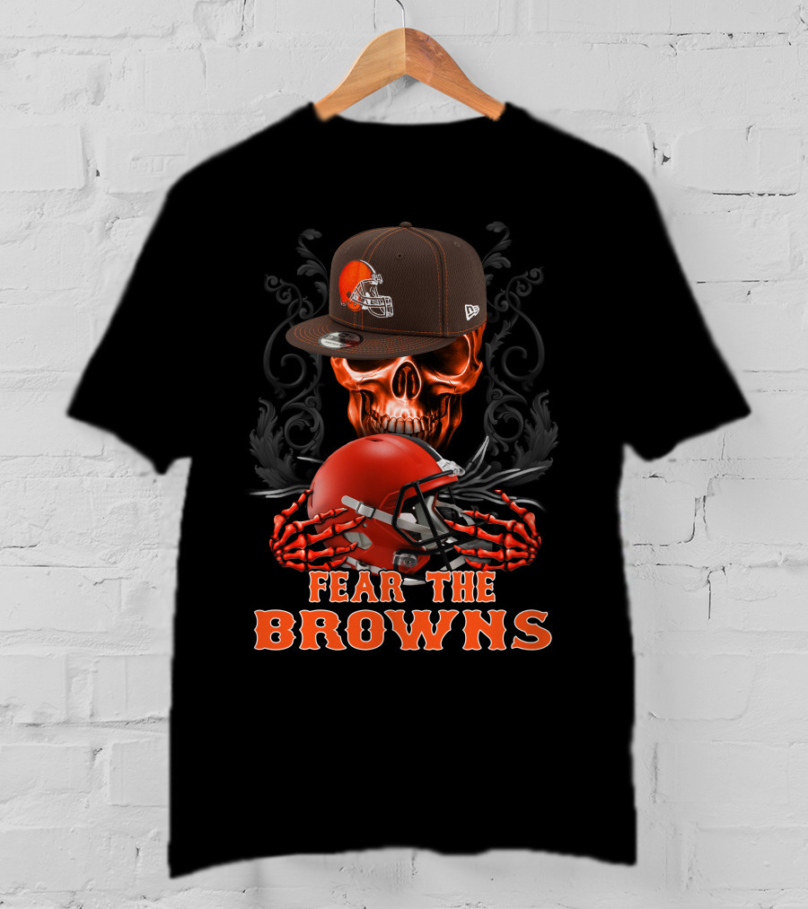 Fear The Browns Cleveland Browns Ds002-08 T-Shirt
