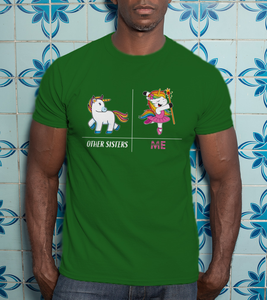 Other Sisters Me Cute Unicorn Ballerina T-Shirt