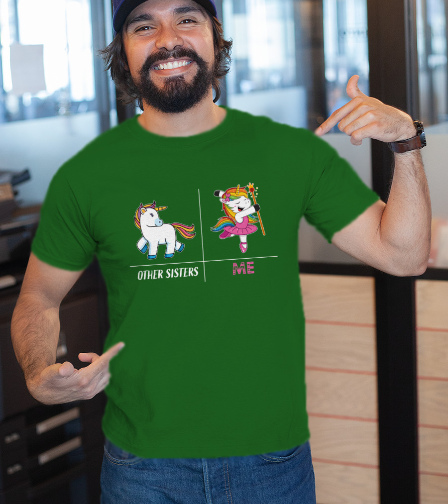 Other Sisters Me Cute Unicorn Ballerina T-Shirt