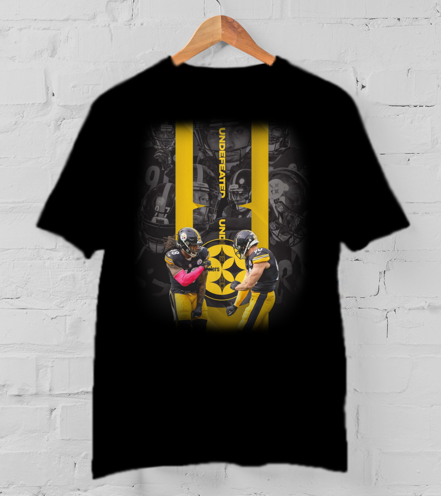 Here We Go Undefeated Steelers T-Shirt