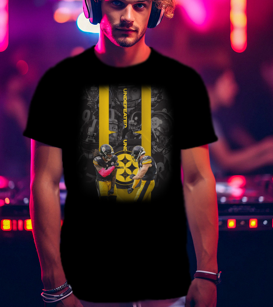 Here We Go Undefeated Steelers T-Shirt