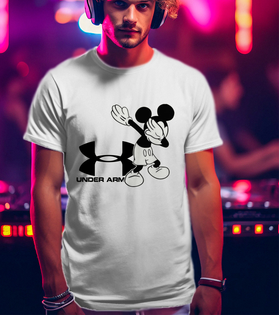 Under Arm Mickey Dabbing Iconic T-Shirt
