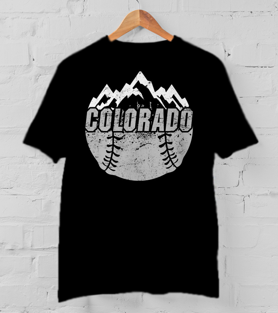 Colorado Rocky Mountains Baseball T-Shirt