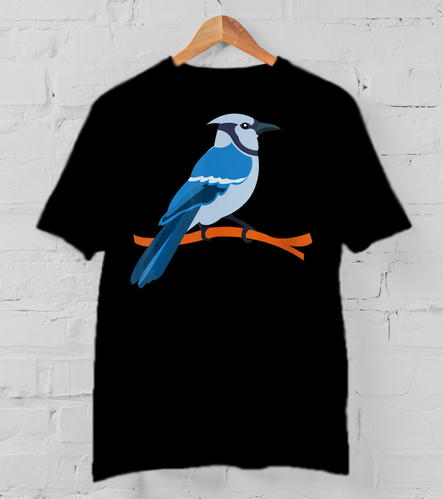 Cool Blue Jay Awesome Bird T-Shirt