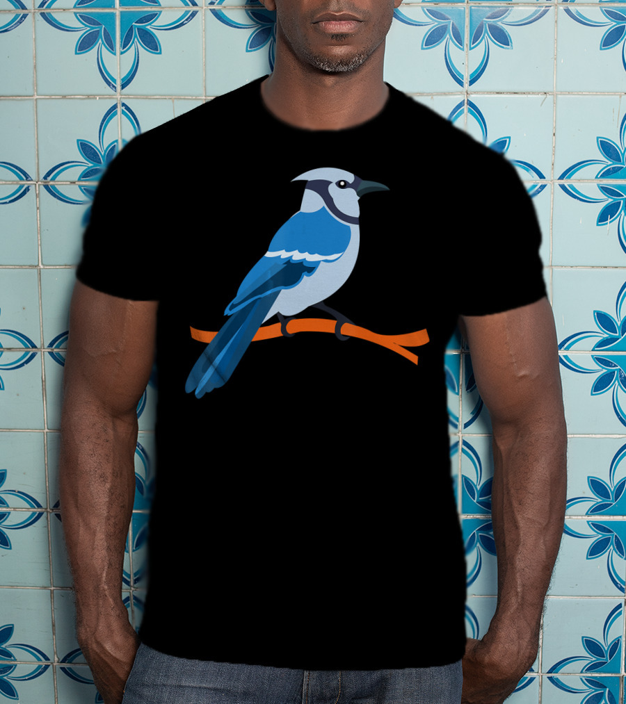 Cool Blue Jay Awesome Bird T-Shirt