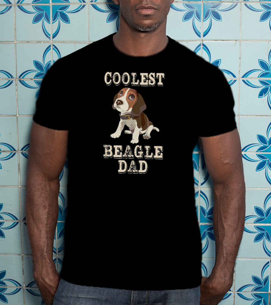 COOLEST BEAGLE DAD T-Shirt