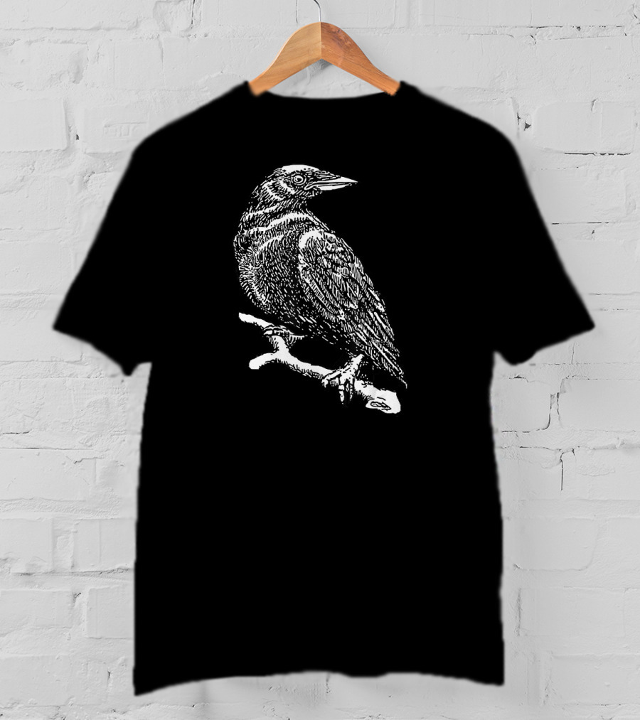 Crow Bird Birdwatching Nature T-Shirt