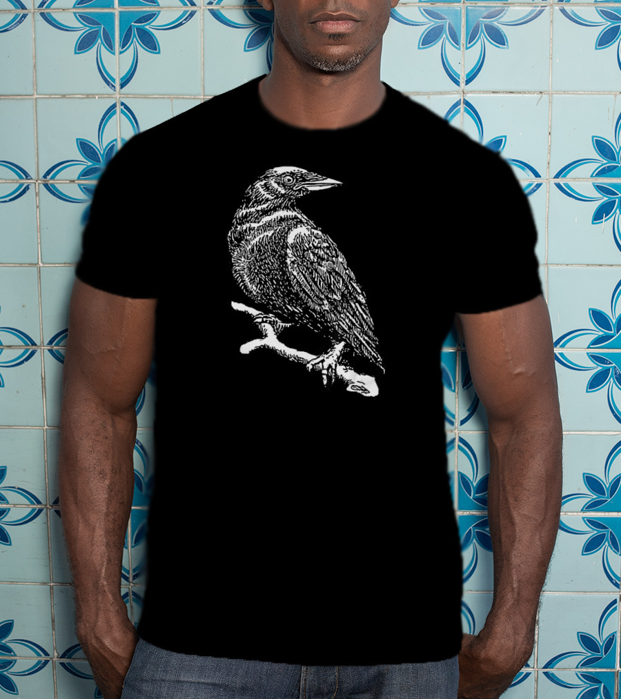Crow Bird Birdwatching Nature T-Shirt