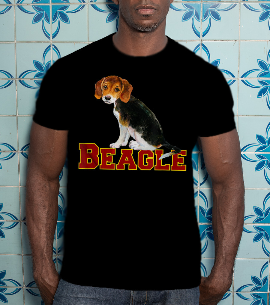 Beagle With Cute Puppy T-Shirt