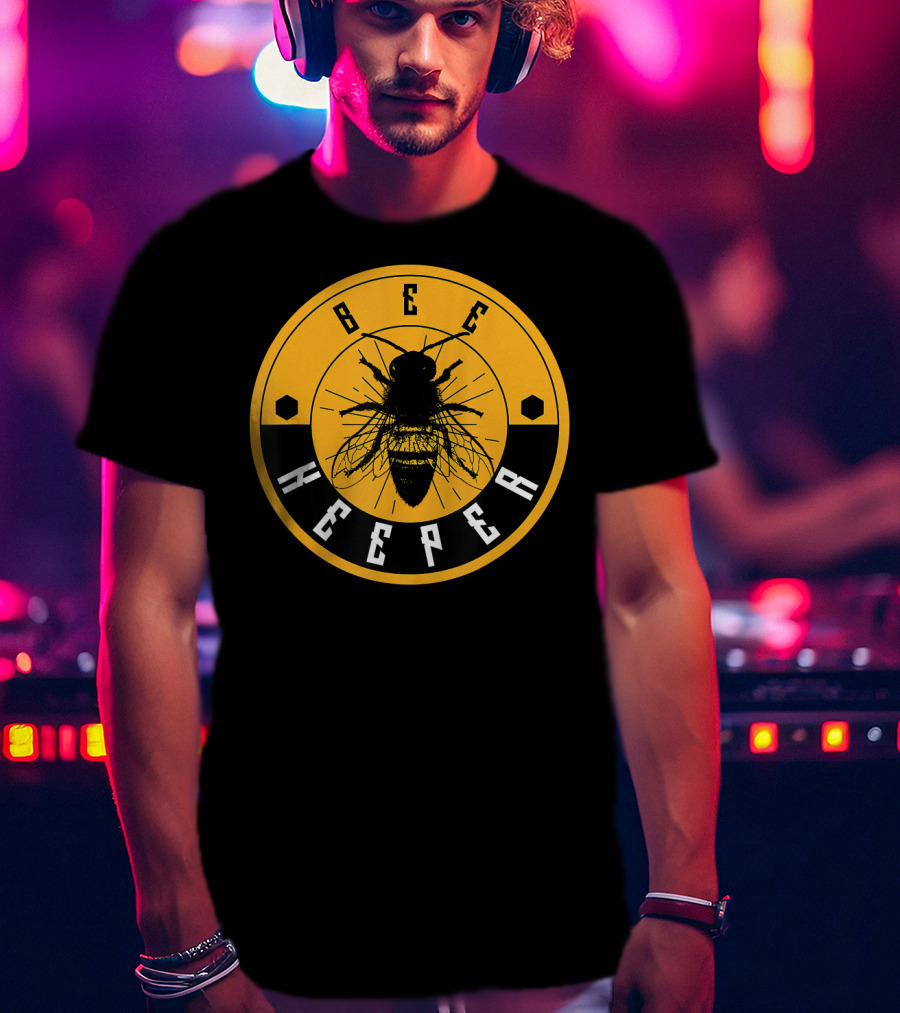 Bee Keeper Honey Bees Beekeeping Circle T-Shirt