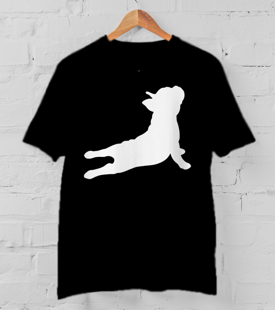 Funny French Bulldog Yoga Pose Cute French Bulldog T-Shirt