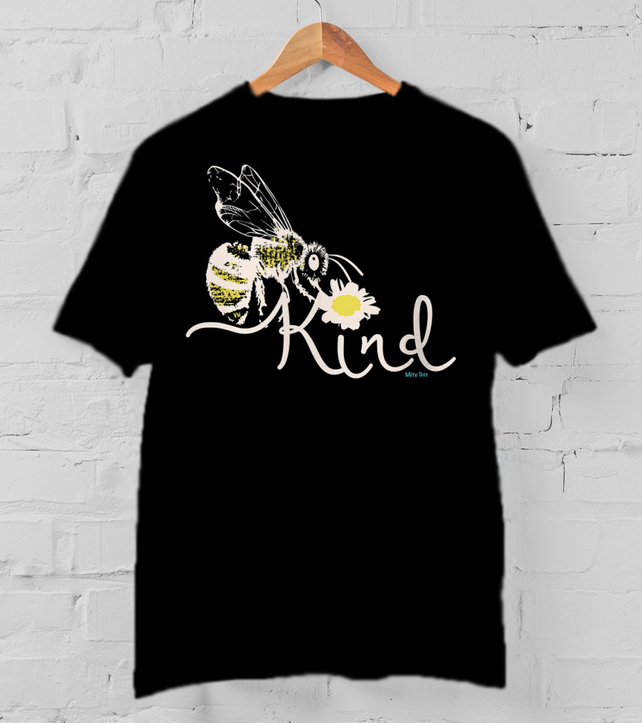 Bee Kind Flower By Minty T-Shirt