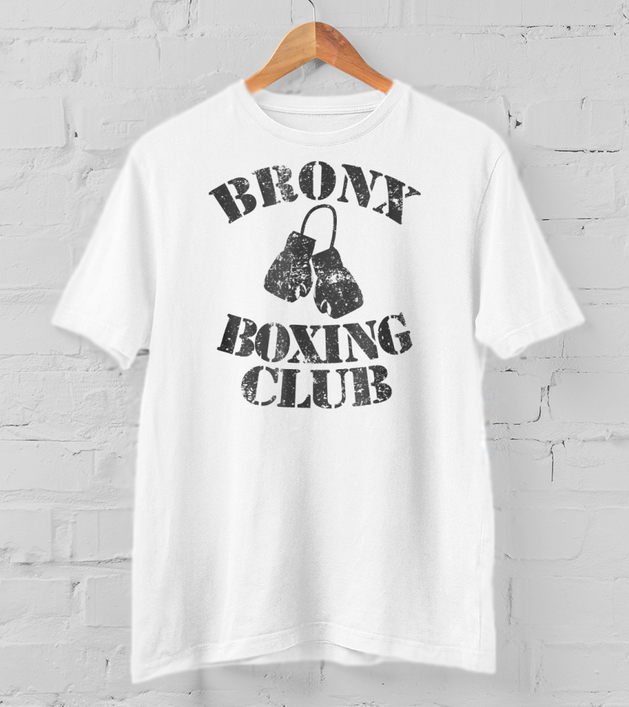 Bronx Boxing Club Vintage Boxing Gloves Classic T-Shirt