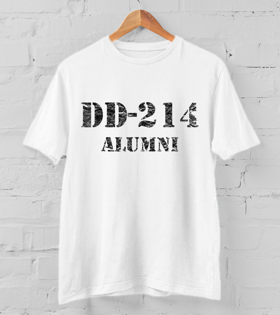 DD 214 Alumni USA Army Veteran T-Shirt