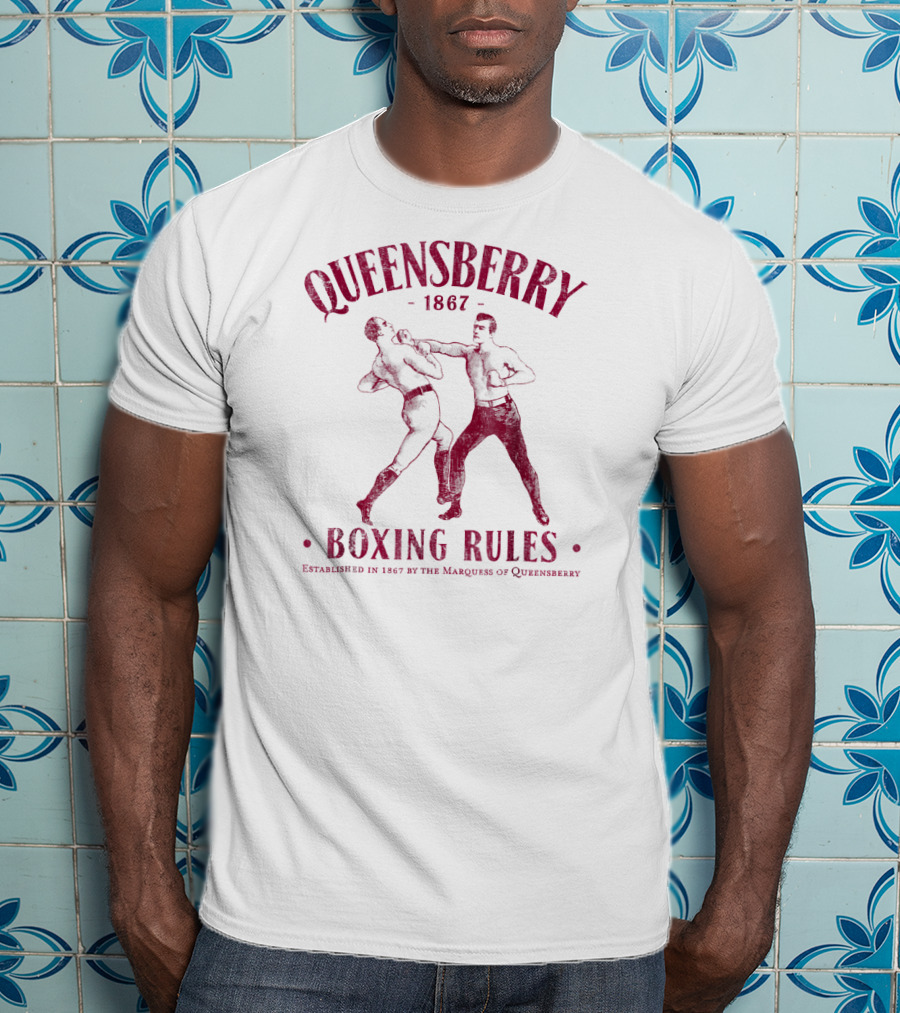 Queensberry 1867 Boxing Rules Established By The Marquess Of Queensberry T-Shirt