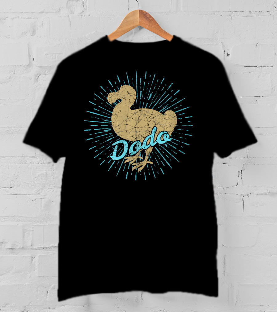 Dodo Bird Retro Vintage T-Shirt
