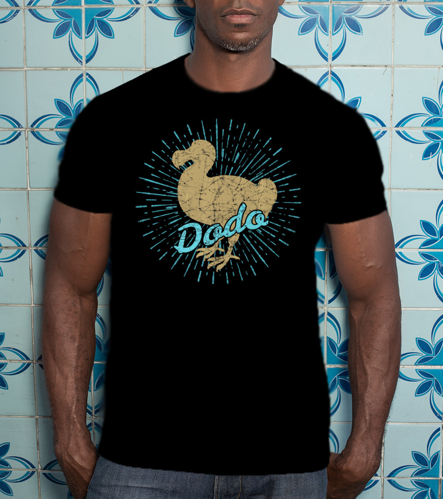 Dodo Bird Retro Vintage T-Shirt
