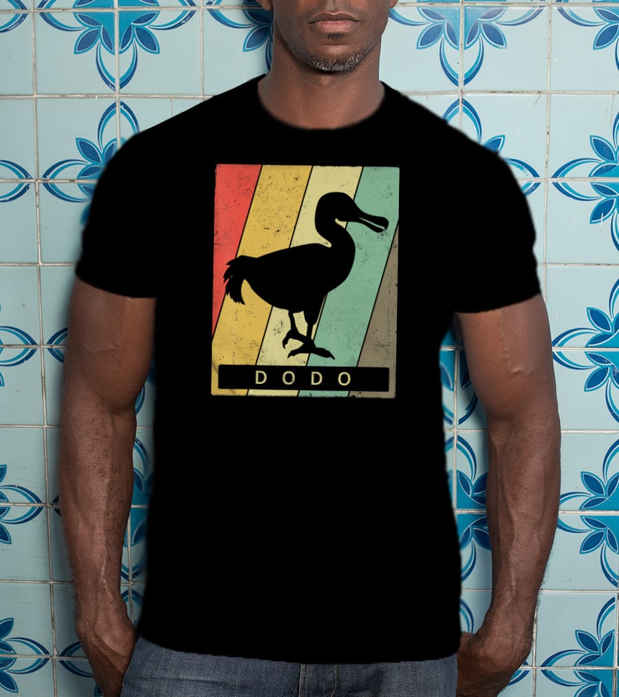 Dodo Bird Lover Vintage Dodo Retro Animal T-Shirt