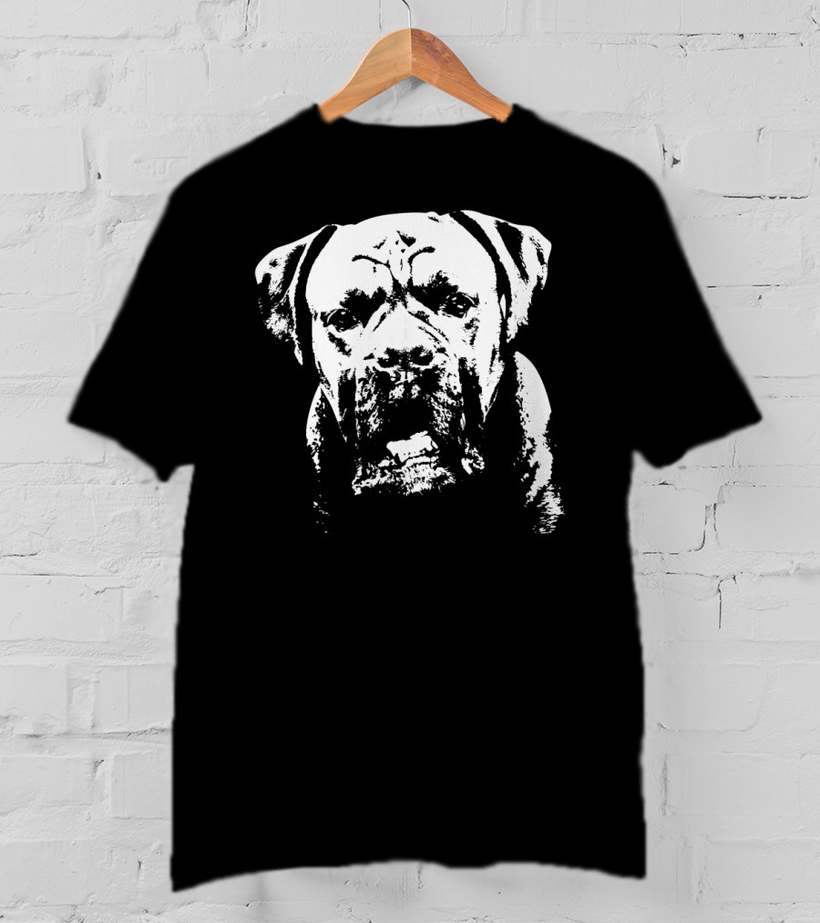 Dog Lovers Boxer Face T-Shirt