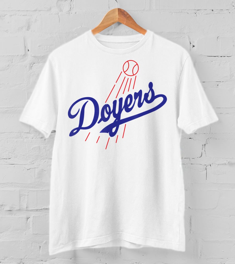 Doyers Baseball Regular Fit Script With Baseball T-Shirt