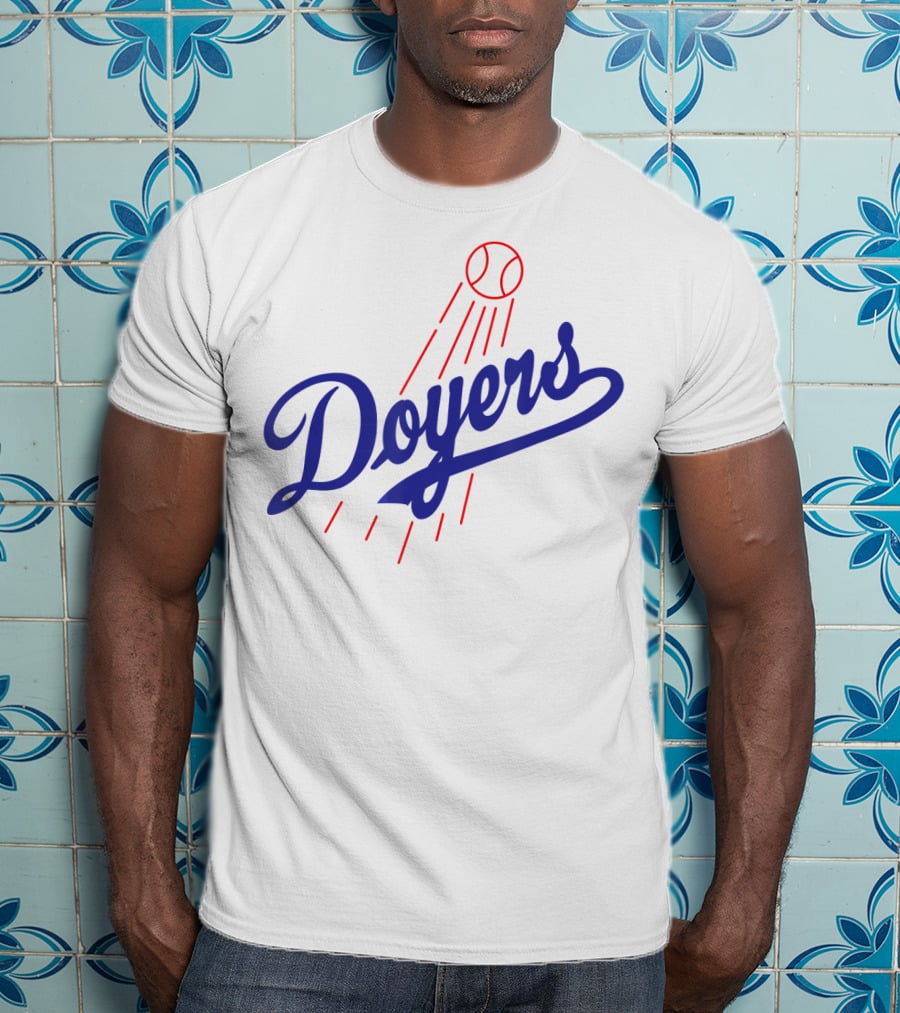 Doyers Baseball Regular Fit Script With Baseball T-Shirt