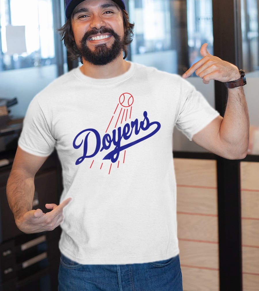Doyers Baseball Regular Fit Script With Baseball T-Shirt