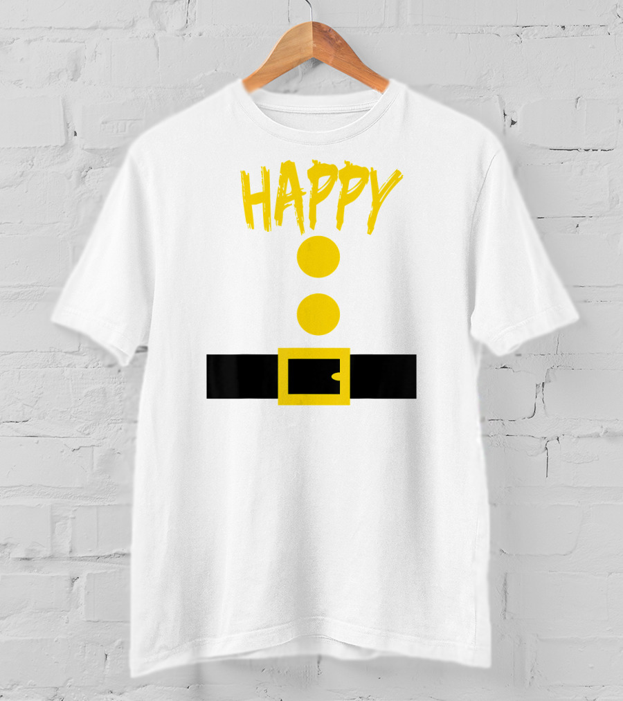 Happy Dwarf Costume Belt T-Shirt