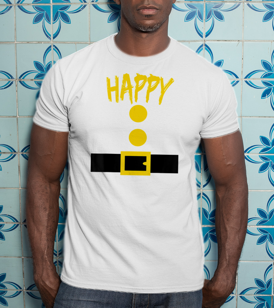 Happy Dwarf Costume Belt T-Shirt