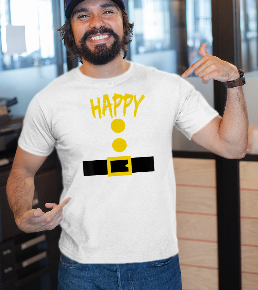 Happy Dwarf Costume Belt T-Shirt