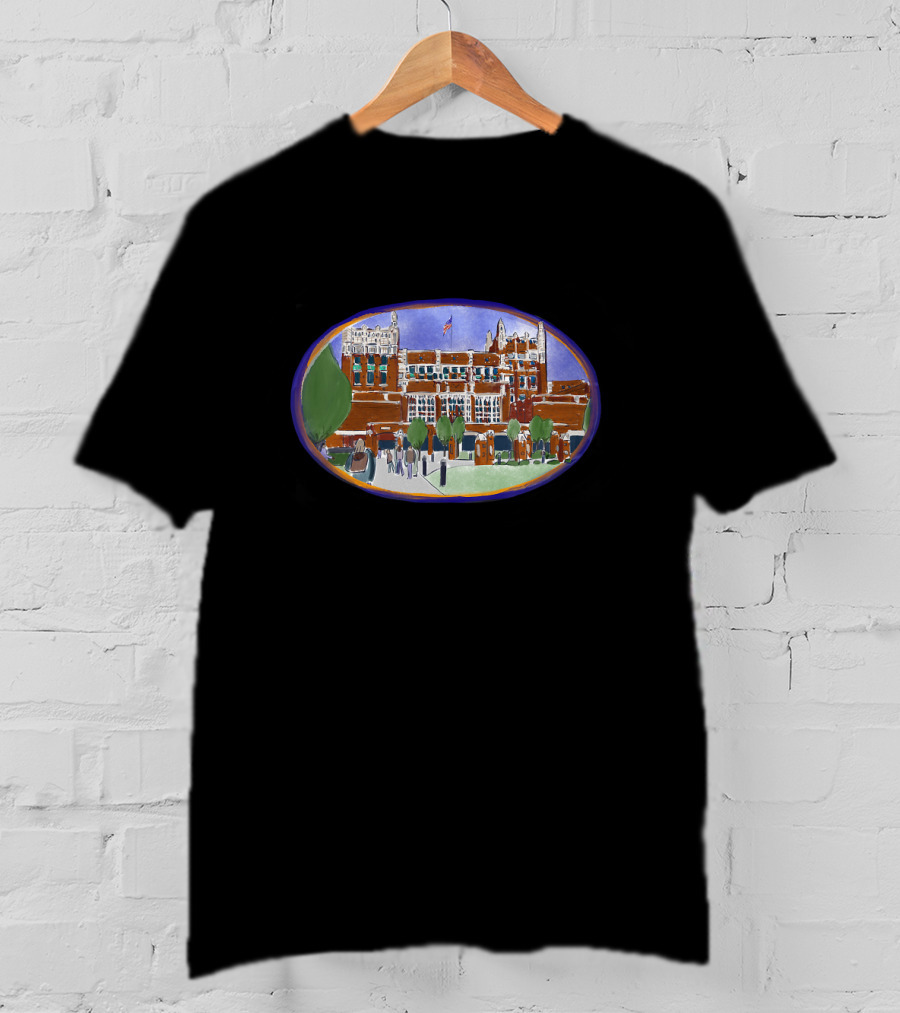 ETHS Evanston Township High School Building T-Shirt