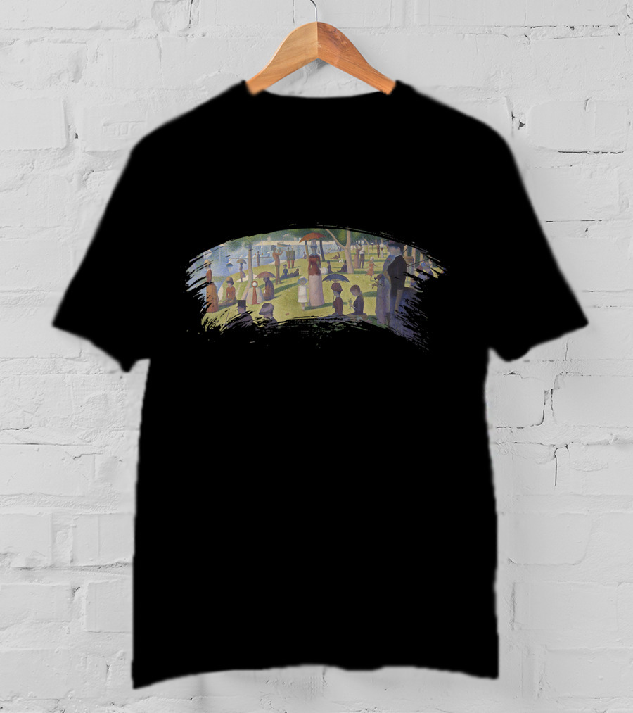 A Sunday Afternoon On The Island Of La Grande Jatte By Georges Seurat Vintage T-Shirt