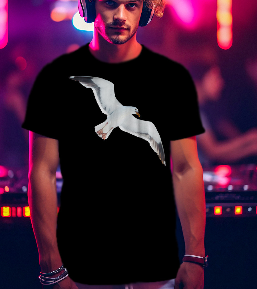 Majestic Flying Seagull For Seagull Lover T-Shirt